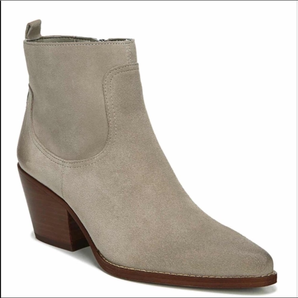 Sam Edelman Suede Booties in Size 6